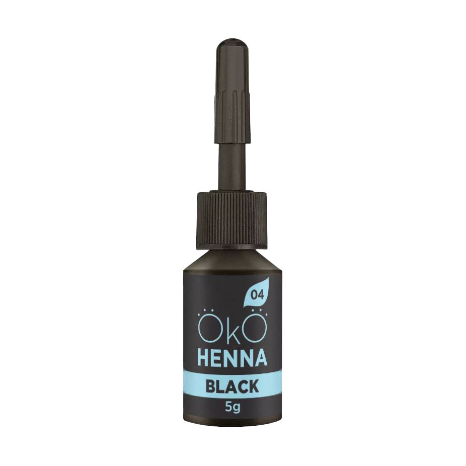 Хна для брів OkO Lash &amp; Brow Henna Power Powder 04 Black, 5 г